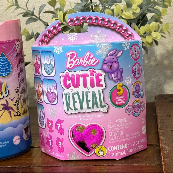 Barbie Color Reveal Sand &Sun Series Chelsea Surprise Doll/Cutie Reveal Purse - Picture 4 of 8